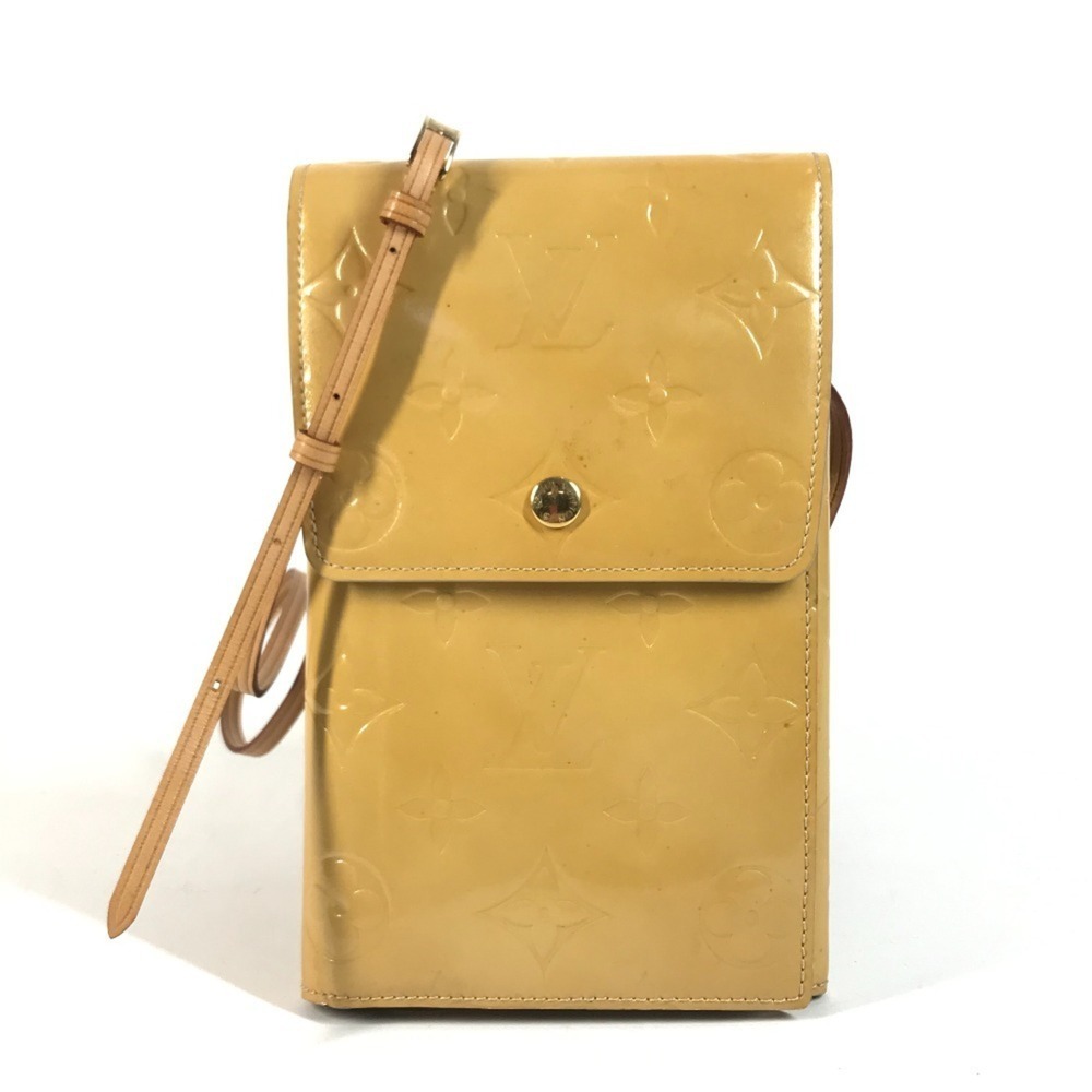 LOUIS VUITTON Louis Vuitton Monogram Vernis Walker Pochette Bag Shoulder Tri-...